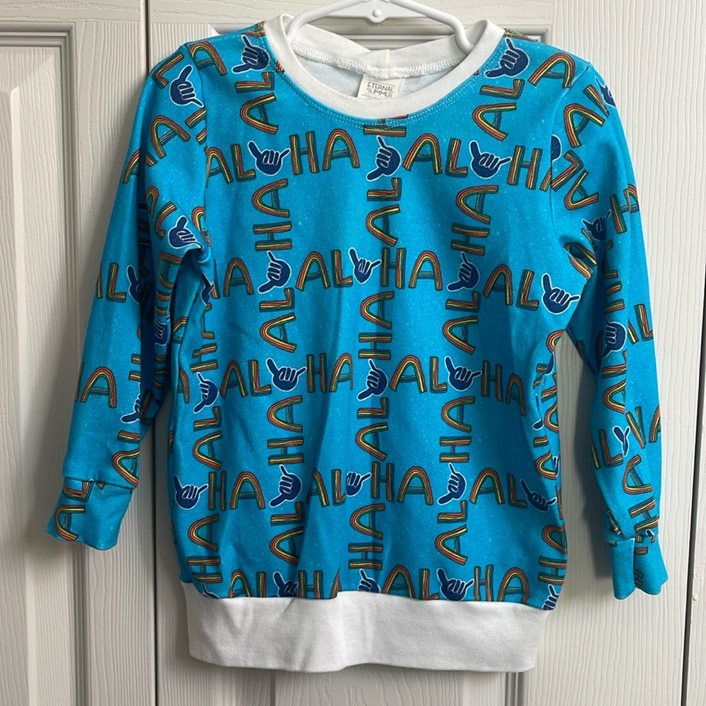 Eternal Summer Hawaii Toddler long sleeve Size 2T/3T